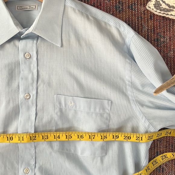 Vintage Christian Dior Chemise plus dé coton Made In USA - Picture 6 of 12